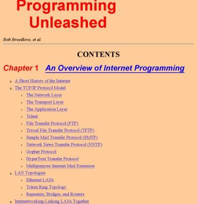 خرید و دانلود نسخه کامل کتاب Web Programming (Unleashed)