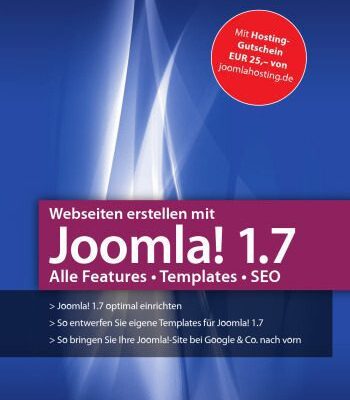 خرید و دانلود نسخه کامل کتاب Webseiten erstellen mit Joomla! 1.7: Alle Features, Templates, SEO, 2. Auflage