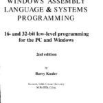 خرید و دانلود نسخه کامل کتاب Windows assembly language and system programming