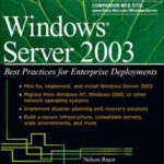 خرید و دانلود نسخه کامل کتاب Windows Server 2003: best practices for enterprise deployments