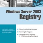 خرید و دانلود نسخه کامل کتاب Windows Server 2003 Registry