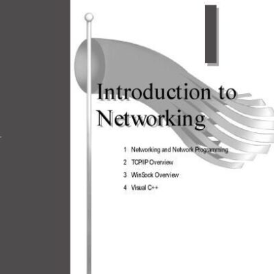 خرید و دانلود نسخه کامل کتاب Windows sockets network programming