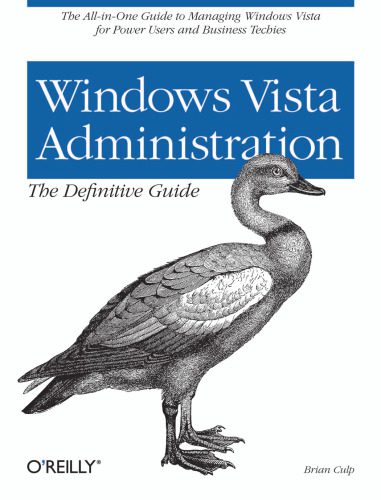 خرید و دانلود نسخه کامل کتاب Windows Vista Administration: The Definitive Guide_6885c85c36b44.jpeg خرید و دانلود نسخه کامل کتاب Windows Vista Administration: The Definitive Guide