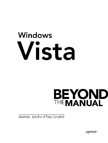 خرید و دانلود نسخه کامل کتاب Windows Vista Beyond the Manual_686d3eed4d63a.jpeg خرید و دانلود نسخه کامل کتاب Windows Vista Beyond the Manual