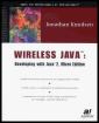 خرید و دانلود نسخه کامل کتاب Wireless Java: Developing with J2ME_688139ce00049.jpeg خرید و دانلود نسخه کامل کتاب Wireless Java: Developing with J2ME