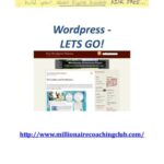 خرید و دانلود نسخه کامل کتاب WordPress – lets go!