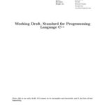 خرید و دانلود نسخه کامل کتاب Working Draft: Standard for Programming Language C++