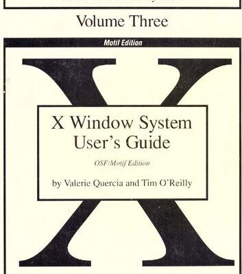 خرید و دانلود نسخه کامل کتاب X Window System User’s Guide (ocr processed)