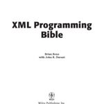 خرید و دانلود نسخه کامل کتاب XML programming bible