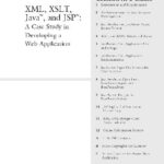 خرید و دانلود نسخه کامل کتاب XML, XSLT, Java, and JSP: A Case Study in Developing a Web Application