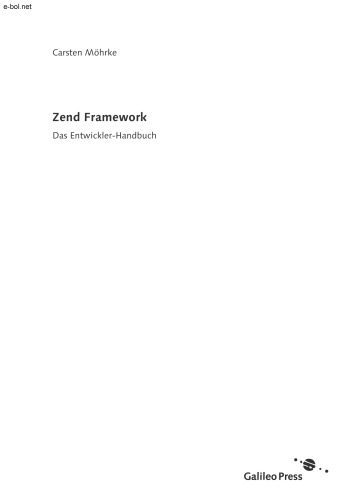 خرید و دانلود نسخه کامل کتاب Zend Framework: PHP-Anwendungen mit dem Zend Framework entwickeln_6877451676d30.jpeg خرید و دانلود نسخه کامل کتاب Zend Framework: PHP-Anwendungen mit dem Zend Framework entwickeln