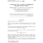 خرید و دانلود نسخه کامل کتاب Algorithm for diophantine equations in one variable. JSC 1999