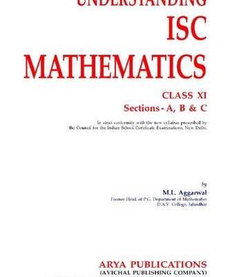 خرید و دانلود نسخه کامل کتاب APC Understanding ISC Mathematics - Class 11