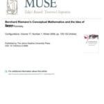خرید و دانلود نسخه کامل کتاب Bernhard Riemann's Conceptual Mathematics and the Idea of Space