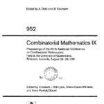 خرید و دانلود نسخه کامل کتاب Combinatorial Mathematics IX, Brisbane, Australia: Proceedings, 1981