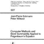 خرید و دانلود نسخه کامل کتاب Computer Methods and Borel Summability Applied to Feigenbaum's Equation