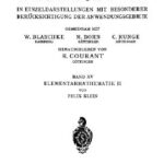 خرید و دانلود نسخه کامل کتاب Elementarmathematik vom hoeheren Standpunkte aus