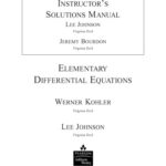 خرید و دانلود نسخه کامل کتاب Elementary Differential Equations. solutions