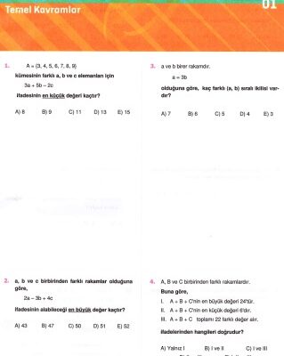 خرید و دانلود نسخه کامل کتاب Endemik TYT Matematik Soru Bankası 2018-19