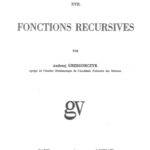 خرید و دانلود نسخه کامل کتاب Fonctions récursives