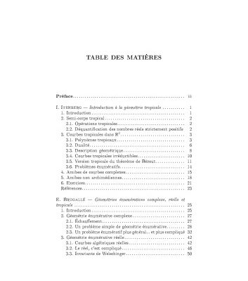 خرید و دانلود نسخه کامل کتاب Géométrie tropicale : Journées Mathématiques X-UPS 2008