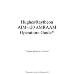 خرید و دانلود نسخه کامل کتاب Hughes Raytheon AIM-120 AMRAAM Operations Guide