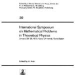 خرید و دانلود نسخه کامل کتاب Int'l Symp. on mathematical problems of theoretical physics, Kyoto