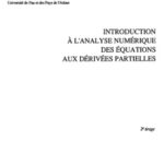 خرید و دانلود نسخه کامل کتاب Introduction à l’analyse numérique des équations aux dérivées partielles