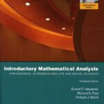 خرید و دانلود نسخه کامل کتاب Introductory Mathematical Analysis: For Business, Economics, and the Life and Social Scienece