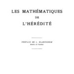 خرید و دانلود نسخه کامل کتاب Les mathématiques de l'hérédité