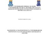 خرید و دانلود نسخه کامل کتاب Matemática e matemáticos na Universidade de São Paulo: italianos, brasileiros e bourbakistas                                    (1934-1958)