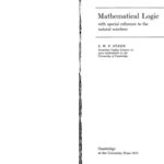 خرید و دانلود نسخه کامل کتاب Mathematical logic with special reference to natural numbers