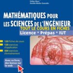 خرید و دانلود نسخه کامل کتاب Mathématiques pour les sciences de l'ingénieur : tout le cours en fiches : licence, prépas, IUT