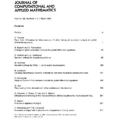 خرید و دانلود نسخه کامل کتاب Numerical analysis 2000. Partial differential equations