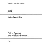 خرید و دانلود نسخه کامل کتاب Orlicz Spaces and Modular Spaces
