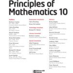 خرید و دانلود نسخه کامل کتاب Principles of Mathematics 10