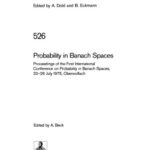 خرید و دانلود نسخه کامل کتاب Probability in Banach Spaces: Proceedings of the First International Conference on Probability in Banach Spaces, 20–26 July 1975, Oberwolfach