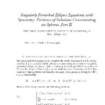 خرید و دانلود نسخه کامل کتاب Singularly perturbed elliptic equations with symmetry Existence of solutions concentrating on spheres, Part II