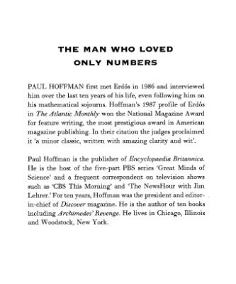 خرید و دانلود نسخه کامل کتاب The Man Who Loved Only Numbers: The Story of Paul Erdos and the Search for Mathematical Truth