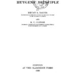 خرید و دانلود نسخه کامل کتاب The Mathematical Theory of Huygence' Principle