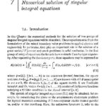خرید و دانلود نسخه کامل کتاب The numerical solutions of singular integral equations