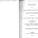 خرید و دانلود نسخه کامل کتاب Traité du Quadrilatère
