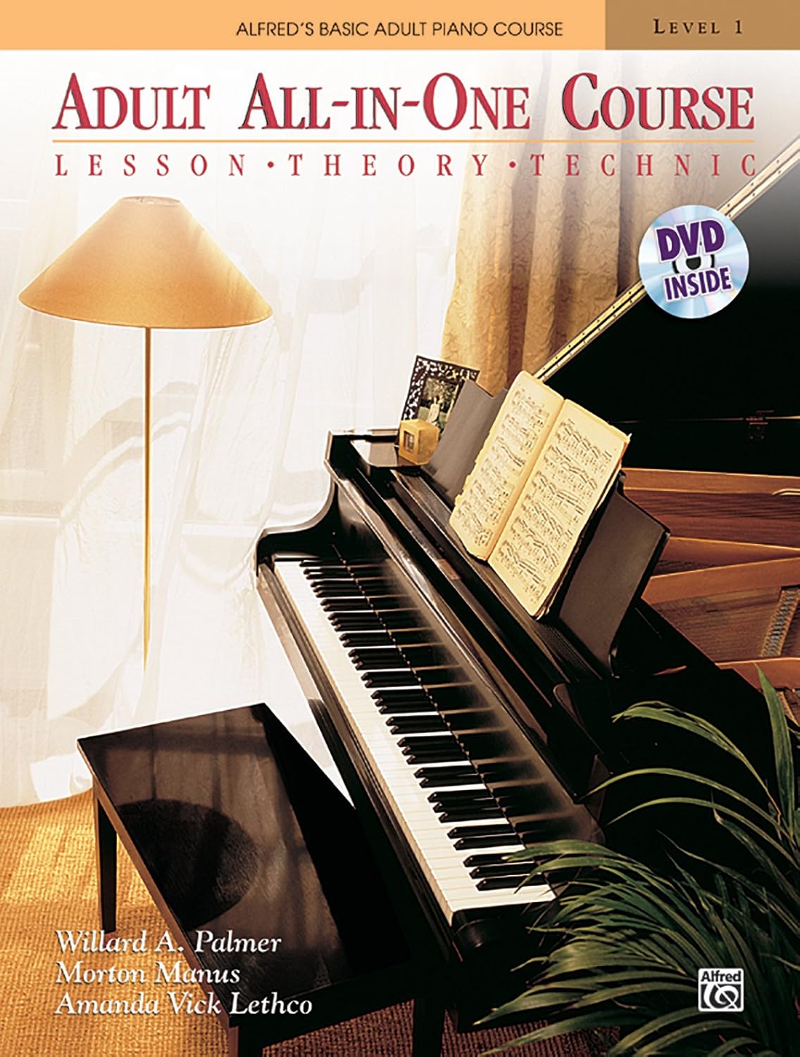 81YoX12tpLL._SL1500_ خرید و دانلود نسخه کامل فایل Alfred's Basic Adult All-in-One Course: Lesson, Theory, Technic level 1 | میکی بوک - تصویر 1