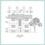 خرید و دانلود نسخه کامل فایل پلان ویلا ۲۰۰ متری دو طبقه +زیرزمین پارکینگ: نقشه ویلا ۲۰۰ متری دو طبقه +زیرزمین پارکینگ | میکی بوک - تصویر 7