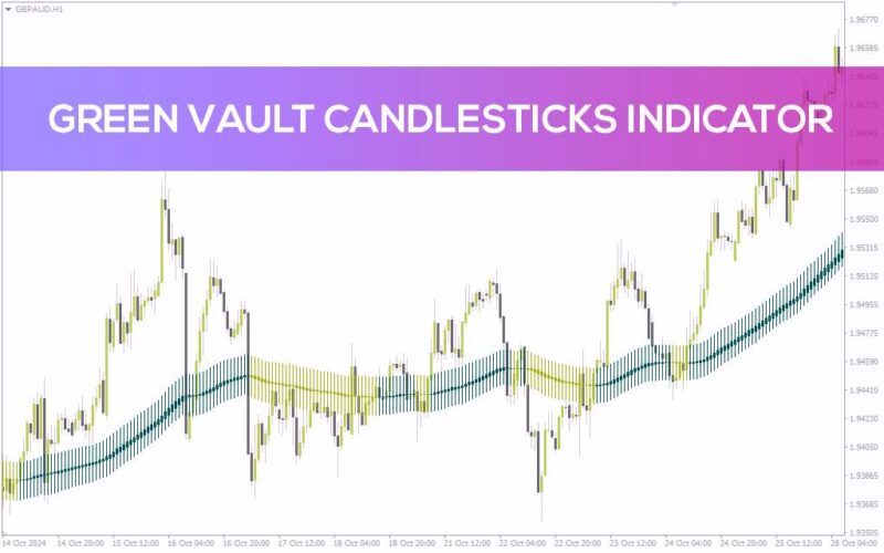 خرید و دانلود اندیکاتور شمع‌های سبز خزانه برای نمایش بصری آسان روندهای بازار برای mt4 (Green Vault CandleSticks Indicator) - تصویر 2