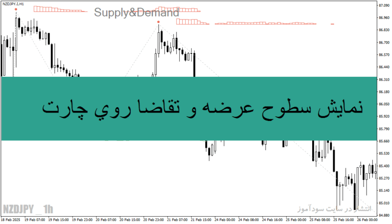 خرید و دانلود اندیکاتور Supply&Demand: نمایش سطوح عرضه و تقاضا روی چارت به صورت هیستوگرام و مشخص‌کردن قدرت این سطوح برای متاتریدر 4 و 5 - تصویر 2