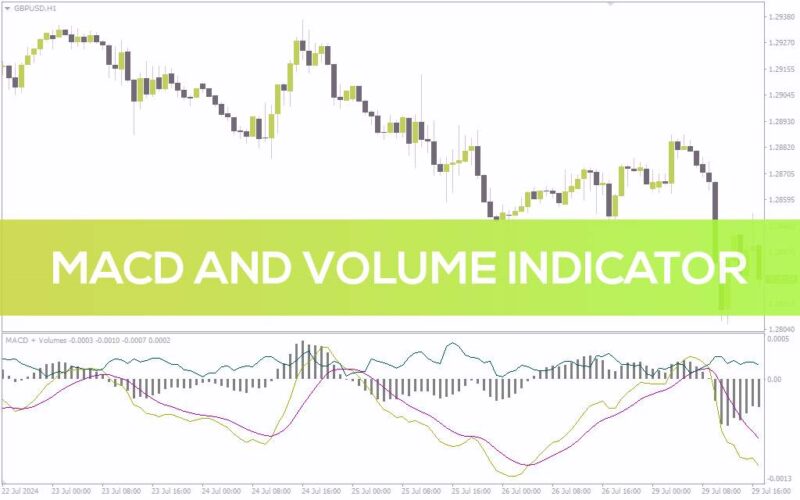 خرید و دانلود تأیید سیگنال‌های MACD با حجم معاملات در اندیکاتور MACD and Volume برای MT4 - تصویر 2