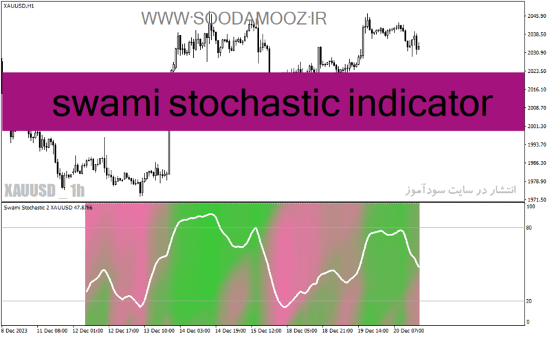 خرید و دانلود دانلود اندیکاتور استوکاستیک فارکس برای متاتریدر4 با نام swami stochastic indicator - تصویر 2
