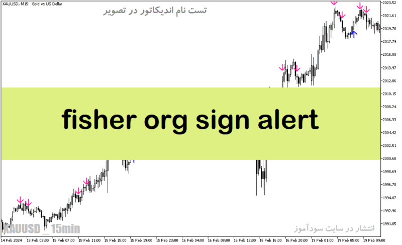 خرید و دانلود دانلود اندیکاتور اسکالپ ارز دیجیتال برای متاتریدر5 با نام fisher org sign alert - تصویر 2