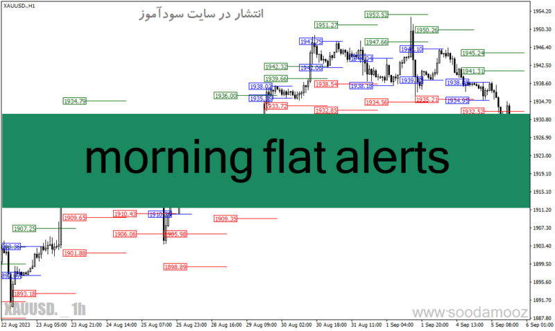 خرید و دانلود دانلود اندیکاتور باز شدن بازار برای متاتریدر4 با نام morning flat alerts - تصویر 2